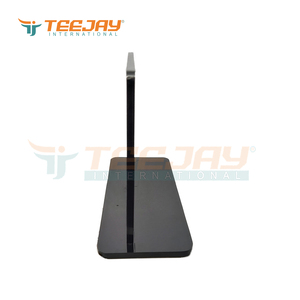 Black Magnetic <b>Acrylic</b> Tweezer Display Stand for 6 tweezers with Customized logo Eyelash Eyebrow Tweezer display stand - Product Image 4