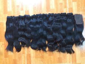 ผมเวอร์จินแท้แบบไม่ผ่านกระบวนการ  ลอนลึก  น้ำหนัก 100 กรัม  ผมเวียดนาม  แบบต่อผมด้วยเครื่องจักร - Product Image 3