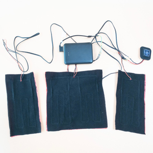 แผ่นทำความร้อนไฟฟ้าแบบยืดหยุ่น 3.7V 5V 12V แบบกำหนดเอง พร้อมสายไฟ USB หรือ USB-C - Product Image 5
