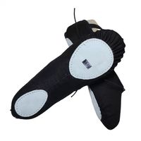 Venta caliente zapatos de baile de ballet zapatos de baile de Ballet de lona elástica suave al por mayor elegante señora Ballet Flats Casual zapatos de mujer