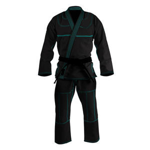 Uniformes de Jiu Jitsu de Alta Calidad Hechos a Medida, 100% Algodón, Impresión por Sublimación Personalizada para Adultos, Ropa Estándar de Artes Marciales - Product Image 4
