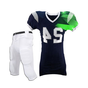 Conjunto de uniformes de fútbol americano para jóvenes, uniformes de fútbol americano para conjuntos de equipos, uniforme de servicio OEM - Product Image 2