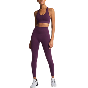 Ensemble Legging et Soutien-Gorge de Sport OEM Premium pour Femme/Fille – Tenue de Yoga et Fitness Évidée - Product Image 6