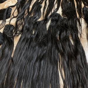 EXTENSIONS de cheveux indiens naturels, lot de 100 pièces, de bonne qualité, avec cuticules, couleur naturelle, livraison FEDEX - Product Image 1