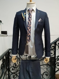 Traje de hombre de negocios personalizado fabricante para diseño nuevo traje de alta calidad de moda para hombre diseño de lujo traje de hombre - Product Image 6