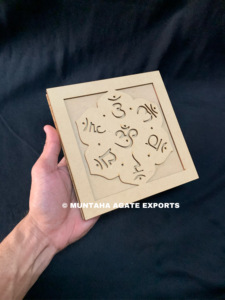 Juego de Piedras de Cristal de los 7 Chakras al por Mayor con Caja de Regalo Grabada en Sánscrito, Calidad Premium AAA, ÁGATA MUNTAHA - Product Image 3