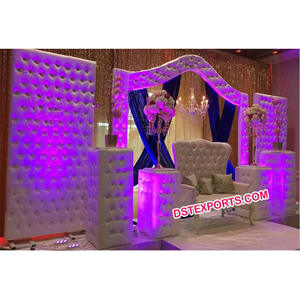 Panel de Cuero Acolchado para Escenario de Boda, Elegante Panel de Cuero, Último Modelo de Panel de Cuero para Escenario de Boda, Decoración para Eventos en Australia - Product Image 1