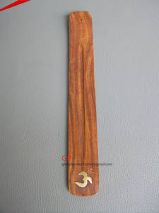 Quemador de incienso de madera negra de lujo, soporte de palo de incienso - Product Image 2