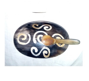 Vaisselle Design en corne de buffle ou de bœuf bol à manger Table à manger bol à fruits décoratif vente en gros ensemble de bols à mélanger - Product Image 6