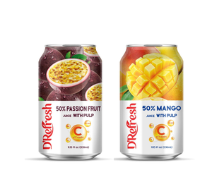Mejor Precio, Jugo de Maracuyá de 330 ml con Pulpa, Bebida Tropical con Alto Contenido de Pulpa, Marca Privada, Suministro al por Mayor, Exportación a Vietnam - Product Image 4