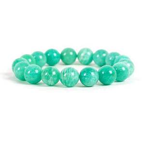 ราคาขายส่งเสน่ห์แบกสร้อยข้อมือหินคริสตัล Amazonite กําไลหินบําบัดในราคาที่ดีที่สุดจากอินเดีย - Product Image 3