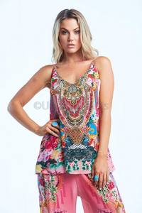 Zapatos de correa ajustable de cristal, las mujeres top - Product Image 4