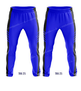 Pantalon de survêtement décontracté pour hommes conçu sur mesure OEM 100% Polyester léger jambe large Logo poches décorées taille personnalisée pour la course - Product Image 1