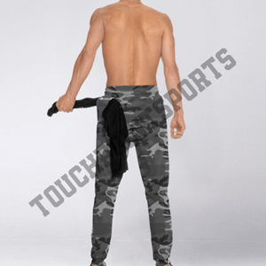 Jogger สำหรับผู้ชาย,ผ้าฝ้าย Jogger สำหรับใส่ออกกำลังกายในยิม - Product Image 4