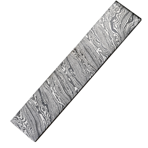 Acero de Damasco forjado para fabricación de cuchillos, barras y billeteras en blanco - Product Image 3