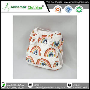 Pure Original Cotton Wholesaler of Baby Cloth Diaper Sample New Cloth Diaper - Product Image 2