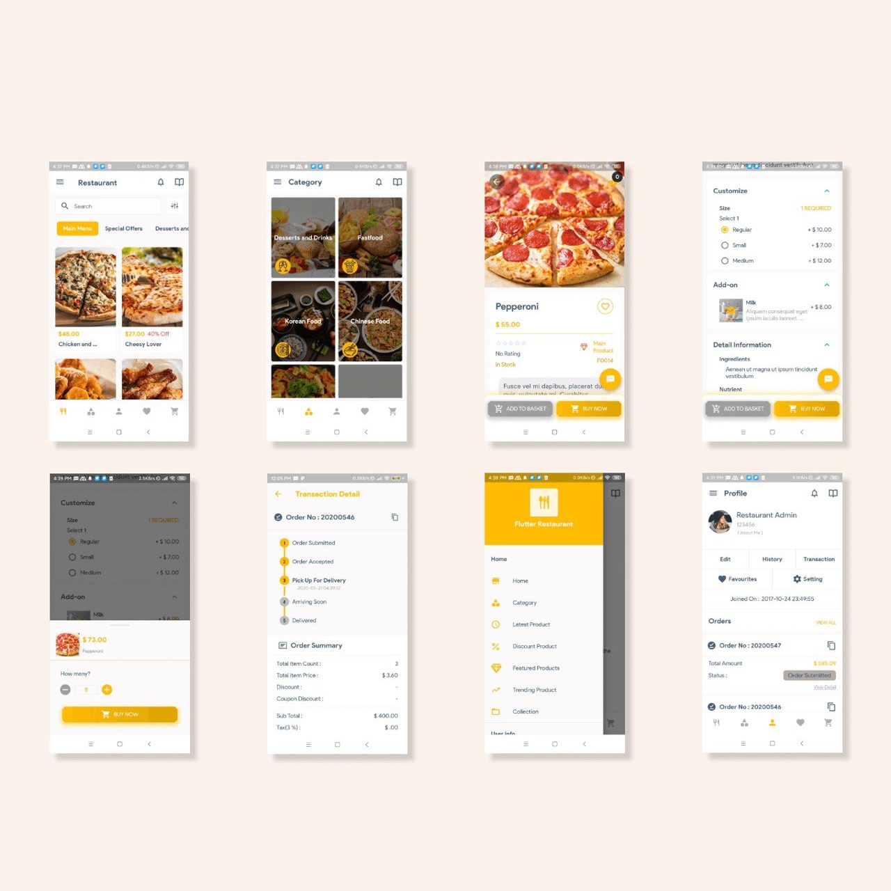 Система онлайн-доставки пищевых продуктов для ресторанов для iOS и Android: компания по разработке приложений для Android и iOS