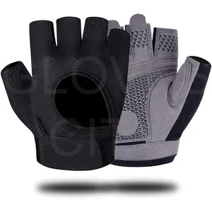 GYM Workout Nylon Dots Maximum Grip Weight Lifting Gloves GYM wholesale weight lifting gloves