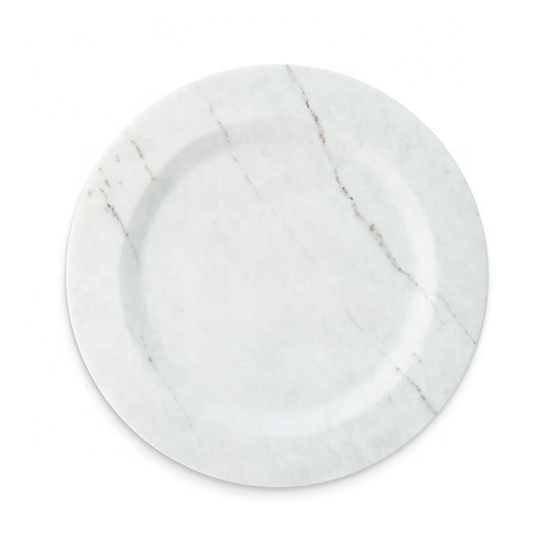 Marble Charger Plate Made India Eco-Friendly 100pcs High Quality Wholesale Bulk Home Hotel Restaurant Weddings Best Selling