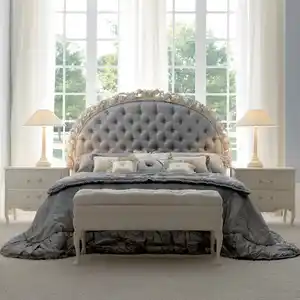 Мебель для спальни во французском стиле, изголовье, кровать размера «Queen-Size», мебель для спальни
