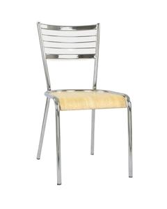 Chaise de meuble en métal avec logo personnalisé, fauteuil décoratif, nouveau modèle, pour salle à manger, hôtel ou mariage - Product Image 1