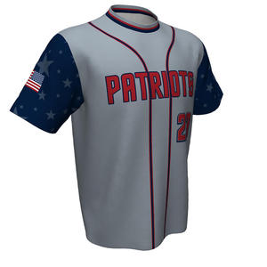 Camisetas de béisbol promocionales personalizadas al por mayor, jersey de béisbol sublimado personalizado barato - Product Image 2