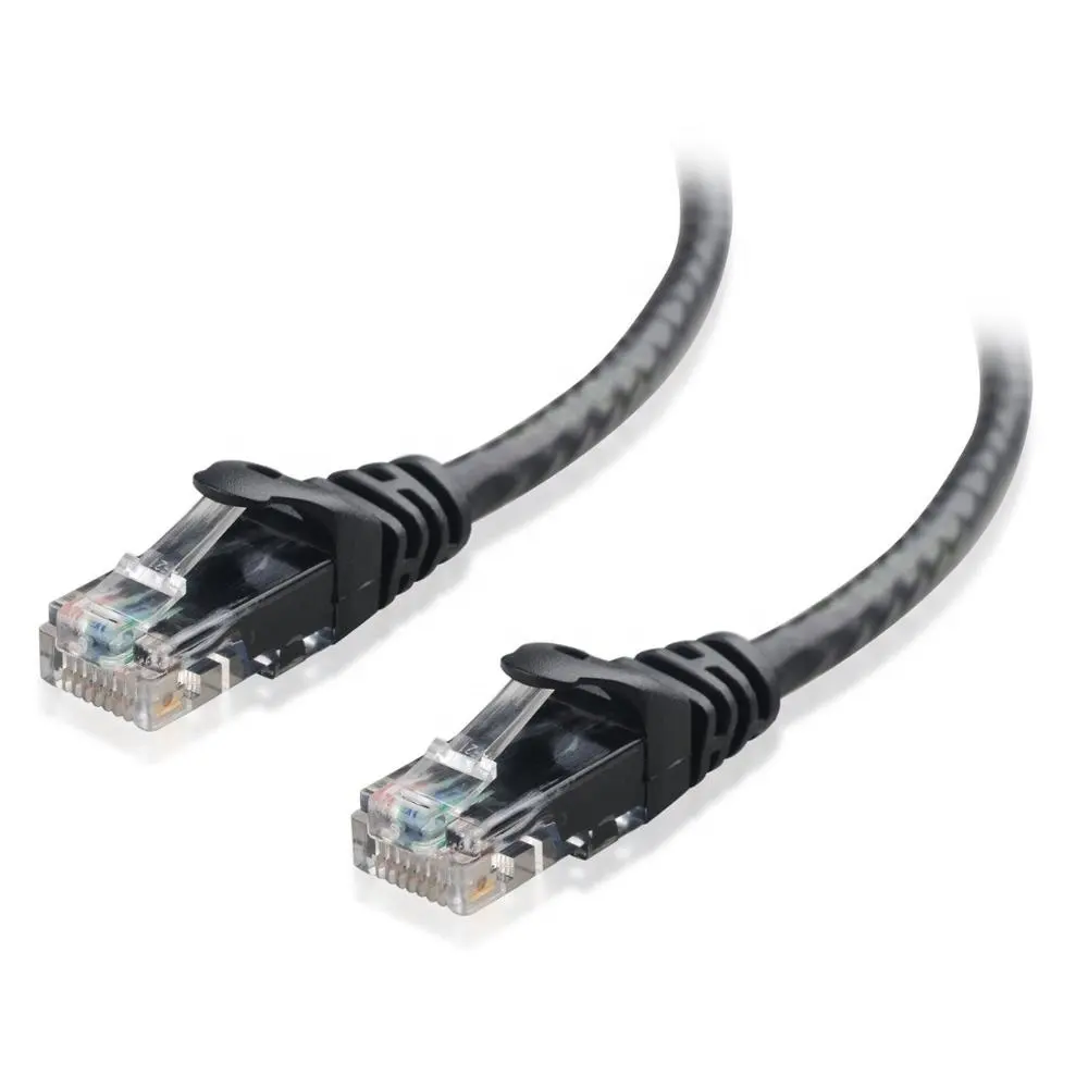 3ft 6ft 20ft 100ft lan cable rj45 cat 6 shielded patch cord cable