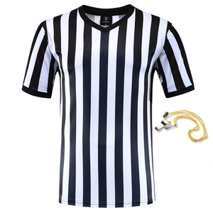 Camiseta personalizada por sublimación para árbitro, ropa de fútbol de poliéster de alta calidad, uniformes de entrenamiento de fútbol, bajo pedido mínimo - Product Image 2