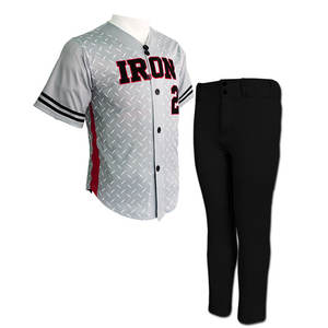 ชุดเบสบอลสำหรับผู้ใหญ่,ชุดเบสบอลสวมใส่สบายน้ำหนักเบาดีไซน์ใหม่ - Product Image 6