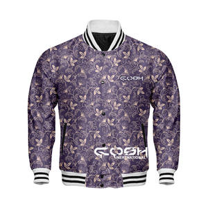 Chaqueta de béisbol Original, proveedor y fabricante de chaqueta acolchada con estampado Digital, venta al por mayor - Product Image 6