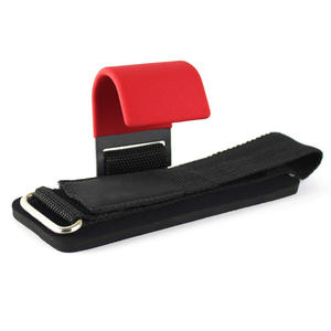 Crochets de levage de poids, sangles de poignet de levage robustes pour les tractions, poignées avec sangles d'entraînement rembourrées - Product Image 5