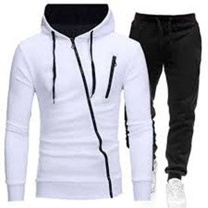 Nueva Llegada Unisex Negro Algodón Fleece Sweatsuit Active Bottoms para Niños Grupo de Edad Niños y Niñas Chándal - Product Image 2