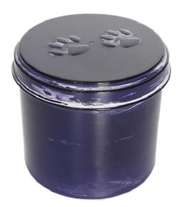 Urna de cremación de PET redonda personalizable para gatos, ataúd de plástico para mascotas con patrón único - Product Image 3