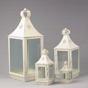 Linterna colgante de Metal navideño Vintage para decoración de jardín Portavelas elegantes y tarros de velas - Product Image 2