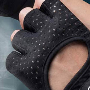 Vente de gros Gants unisexes antidérapants en cuir pour l'entraînement physique, la musculation et l'haltérophilie pour hommes et femmes - Product Image 4