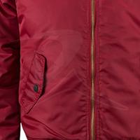 Blouson Bomber Homme Personnalisé en Gros Style Décontracté Coton Respirant Fermeture Éclair Hiver Technique Lavée Grande Taille Usine