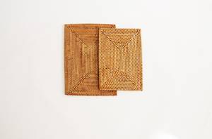 Mantel individual de ratán hecho a mano para decoración de bodas bellamente elaborado en Vietnam - Product Image 3