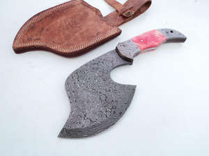 Ensemble de couteaux de chef en acier damas lame en acier au carbone couteau japonais désossage inoxydable cuisine coupe manche en bois tranchant - Product Image 2