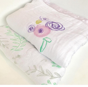 Baby <b>Wrap</b> Blanket 100% Organic Cotton Muslin Baby <b>Swaddle</b> Blanket - Product Image 2