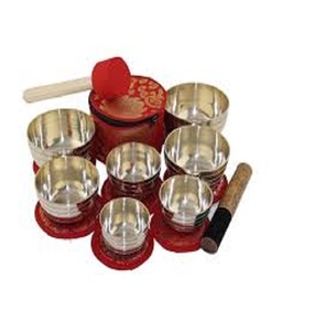 Cuenco de canto para meditación, tazón de sonido hecho a mano para curación, positividad, ansiedad, alivia el estrés, precio al por mayor - Product Image 1