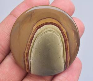 Paisaje de jaspe, cabujón de paisaje, jarra, Gema de jaspe Natural, Gema suelta, cabujón - Product Image 2