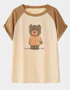 Fabricante al por mayor de ajuste holgado de las mujeres camisetas de gran tamaño de impresión de logotipo personalizado suave 100% algodón de secado rápido transpirable hecho - Product Image 5