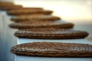 Alfombra de algas marinas con forma rectangular, tapete de puerta para el hogar, hecho en Vietnam, 2021 - Product Image 5