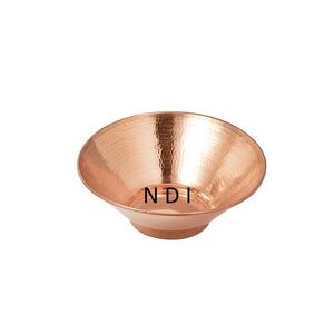 Ensaladera de diseño martillado de cobre, superventas, buena calidad, acabado pulido brillante, ensaladera de diseño martillado - Product Image 1