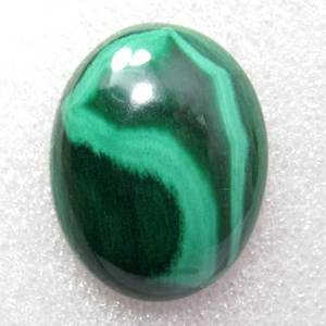 หินอัญมณีทรงวงรีมาลาไคต์ทรงหลวมวัสดุทำเครื่องประดับธรรมชาติที่น่าทึ่ง - Product Image 4