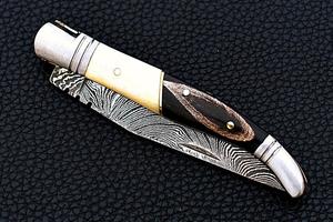 Mini ngoài trời Survival công cụ cắm trại săn bắn gấp laguiole Túi <span class=keywords><strong>EDC</strong></span> chiến thuật Survival tiện ích dao - Product Image 4