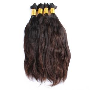 Extensiones de cabello indio Remy, 100% de cutícula, natural, sedoso, liso, una sola pieza, venta al por mayor - Product Image 1