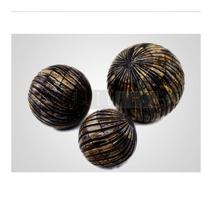 Natural Bone Stone <b>Crystal</b> <b>Ball</b> Decorative <b>Balls</b> Supplier for Centerpiece Bowls Fillers Home Decor Christmas Wedding Table Decor - Product Image 1