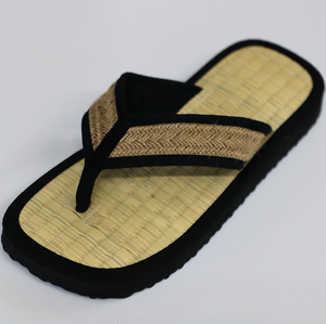 Wholesale New Style Flip Flop Seagrass <b>Slippers</b> Lightweight Cinnamon Sandals Absorb Sweat Massage Breathable Canvas Vietnam - Product Image 5