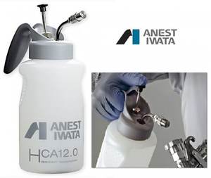 Nettoyeur de tête de pistolet à peinture pneumatique haute pression Anest Iwata HCA12 et PCA12 pour usage DIY - Product Image 1